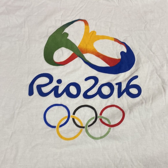 2016 Rio graphic logo T-shirt size 2 XL tag was Removed - Picture 2 of 6